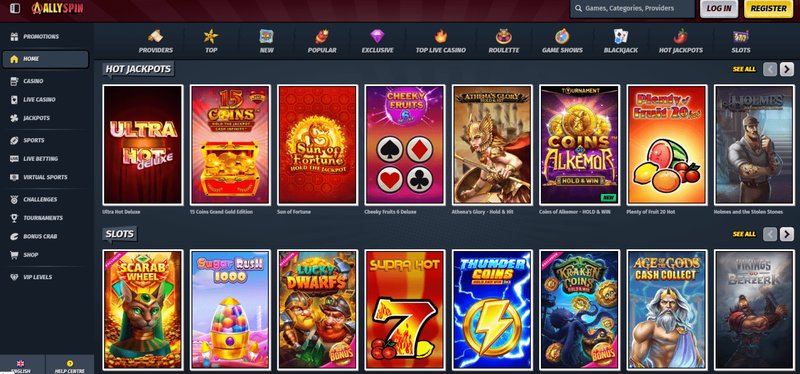 Experience the Thrill of Global Gaming with Allyspin Casino Login in Global