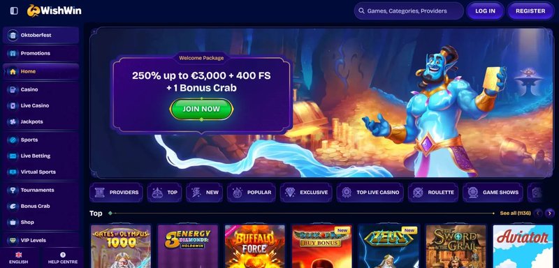 Unlock the Excitement of Wishwin Casino with Exclusive Bonuses and Spins - overview